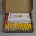 Qilery 50 Employee Appreciation Gifts Bulk Inspirational Star Ballpoint Pens with Motivational Thank You Cards Valentines Appreciation Gift for Coworker Office Staff Team Teacher Nurse (Your Reminder)