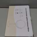 Lighted Makeup Mirror, 3000 mAh Rechargeable Double Sided Magnifying Vanity Mirror with 3 Colors, 1x/10x, 360 Rotation , Brightness Adjustable Magnification Cosmetic Light up Mirror, Women Gift (Chrome)