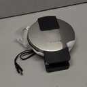 Cuisinart Waffle Maker, 1250W Round Classic Waffle Iron, 5-Setting Adjustable Browning Control, WMR-CANAS, Brushed Stainless