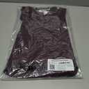 Amazon Essentials Women's Cap Sleeve Boat-Neck Faux Wrap Dress (Medium, Burgundy)