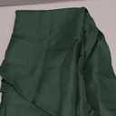 Biscaynebay Round Christmas Tablecloths 60" for Round Tables diameters from 28" to 48", Hunter Green Fabric Water Resistant Folding Table Covers Washable for Dining, Kitchen, Wedding, Parties