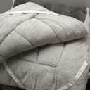 Thick Camping Sleeping Pad - Lamb Fluff Camping Cot Pads for Adult, Soft Sleeping Mat, Non-Slip Camping Mattress Pad for Car Tent (Dark Grey(Super-thick))