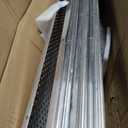 VEVOR Gutter Guard, 6 inch Width, Aluminum Leaf Filter DIY Gutter Cover, 26 PCS 104 ft Total Length, 0.157'' Hole Diameter & 0.02'' Thick Fits Any Roof or Gutter Type
