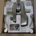 SCHLAGE FE595 CAM 619 ACC Camelot Keypad Entry with Flex-Lock and Accent Levers, Satin Nickel