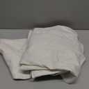 Aersas Short Natural Pinch Pleated Linen Kitchen Curtains 36 Inch Length 2 Panels Set Farmhouse Cafe Light Filtering Small Half Window Drapes for Bathroom Laundry Room RV 26x36