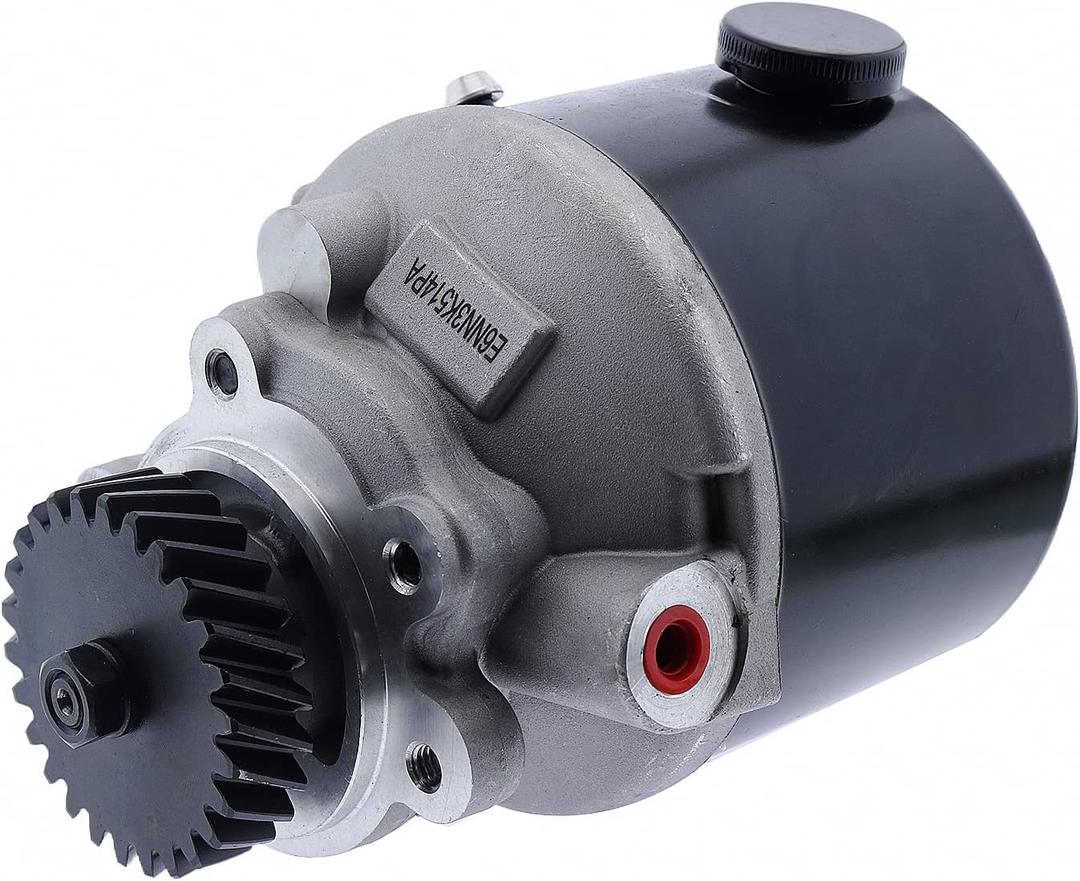 Power Steering Pump 82858430 E6NN3K514PA Compatible with Ford New Holland 234 2610 3610 4610 5610 6610+