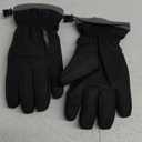 rivmount Winter Waterproof Ski Snow Warm Gloves for Women Men, Windproof Cold Weather Thermal with Touchscreen Fingers, for Running Driving Cycling Hiking Biking Outdoor Sports Daily Work (Medium, Black)