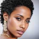 Short Afro Kinky Curly Wigs for Black Women - Synthetic Kinky Wig with Natural Look (A-1116A)