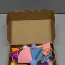 12pcs Mini Party Hats for Stuffed Animals, Birthday Party Cone Hats Dolls Dog Cat Rabbit Puppies Assorted Animal Birthday Decorations