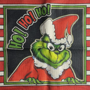 Grinch Christmas Pillow Covers - Set of 4 - Fits 18" x 18" Pillows - Red & Green