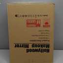 Hansong Vanity Mirror with Lights, Makeup Mirror with Lights, 12 Dimmable Bulbs, Hollywood Lighted Makeup Mirror, Detachable 10x Magnification, 3 Color Lighting Modes (White)