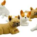 7 Pcs Dog Squishies Toy Set,Stress Balls for Kids and Adults,Animal Puppy Stress Relief Stretch and Squeeze Stress Toys for Christmas Kid Birthday Gift(Random Style)