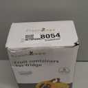 5 PCS Large Fruit Containers for Fridge - Leakproof Food Storage Containers with Removable Colander - Dishwasher & microwave safe Produce Containers Keep Fruits, Vegetables, Berry, Meat Fresh longer