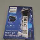 Philips Norelco Shaver 3600 Series, Wet and Dry Electric Shaver, P-Cap, Travel Pouch, Storm Blue, Model S3243/91