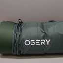 OGERY Self-Inflating Sleeping Pad with Built-in Foot Pump, 3" Memory Camping Mattress Pad, Quiet & 9.5 R-Value Insulated Sleeping Mat Camping Essential Gear for Car Tent Camping