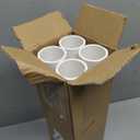 4Pcs 1-1/2 Inch PVC Pipe 17" Long White Sch40 Industrial PVC Pipes for Home DIY, Greenhouse, Garden, Farm, Workshop, Furniture Grade(1.50" x 17"L)
