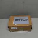 uxcell Stretch Ottoman Cover Rectangular Oversized Square Ottoman Slipcover with Elastic for Foot Stool Living Room Bedroom Fit Length 101-127cm / 40"-50", Large, White