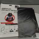 Magicmoon 15.6" Privacy Filter Screen Protector, Anti-Spy/Glare Film for 15.6 inch Widescreen Notebook Laptop with 16:9 Aspect Ratio (Width x Height:344mmx194mm)