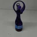 O2COOL Deluxe Handheld Battery Powered Water Misting Fan (Purple) (Single)