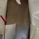 IAE Walnut Floating Wall Shelves 16 inch, Bathroom Shelves Wall Mounted,Invisible Shelf Floating Kitchen Shelves,Wooden Wall Shelving with Brackets for Living Room Wall Mounted,Easy Install,Set of 2