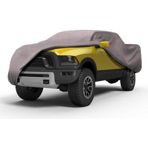 Seal Skin Covers Outdoor Truck Cover, Heavy-Duty PEVA with Cotton Layer, Waterproof, Snowproof, UV Protection, Windproof, Universal Fit (225"-230" L)