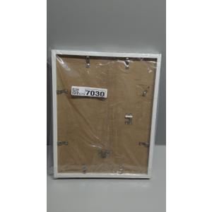 upsimples 11x14 Picture Frame, Display Pictures 8x10 with Mat or 11x14 Without Mat, Wall Hanging Photo Frame, White, 1 Pack