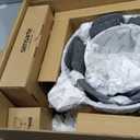 SENSARTE Nonstick Cookware Set 16-Piece, Healthy Pots and Pans Set, Non-stick Kitchen Cooking Set with Stay-Cool Handles, Silicone Utensils and Pot Protectors, PFOA Free (Gray)