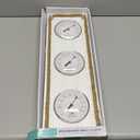 La Crosse Clock BBB86064 25" Beadboard Quartz Clock with Temp and Humidity