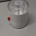 Portable Mini Humidifier, 500ml Small Cool Mist Humidifier, USB Personal Desktop Humidifiers for Baby Bedroom Travel Office Home, Auto Shut-Off, 2 Mist Modes, Super Quiet, White