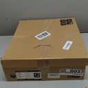 ROCKMARK Men's Winter Snow Boots Outdoor Warm Mid Calf Waterproof Durable Boot Non-Slip Warm Climbing Shoes (12, Black)