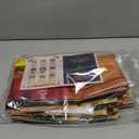 Upgraded Magnectic Christmas Garage Door Cover 7x8 Ft, Wooden Door Design, Light-Up Banner Decoration