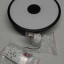 Black Waterproof LED Flush Mount Ceiling Light Fixture,with Bluetooth Speaker,11 Inch,18 watt,Dimmable Music Lamp,RGB Color Changing Light with Remote Control,for Bathroom,Shower,Bedroom