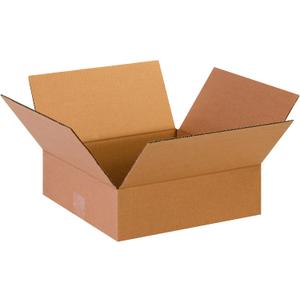 PARTNERS BRAND 13 x 13 x 4 Corrugated Cardboard Boxes, Flat 13"L x 13"W x 4"H, Pack of 25 | Shipping, Packaging, Moving, Storage Box for Home or Business, Strong Wholesale Bulk Boxes