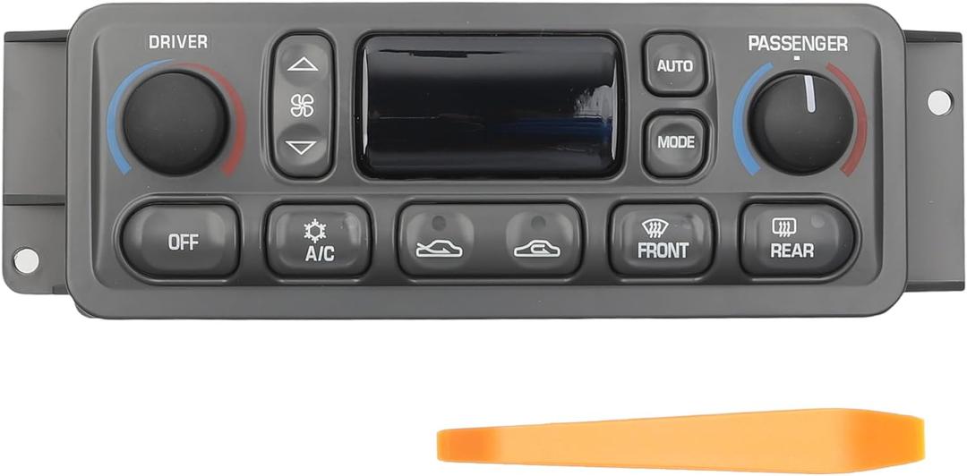 16256018 A/C Heater Climate Control Module Compatible with 1997-2004 C5 Corvette 5.7L V8 HVAC Control Replaces 09352181 16254311 1626603