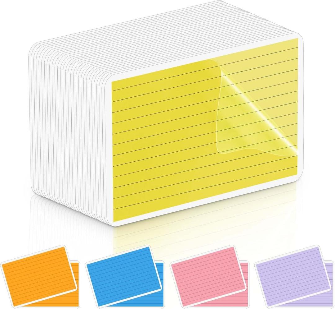 200 Pcs Index Card Laminating Pouches 5mil Thermal File Card Laminating Pouches Laminator Sheets for Work Permits Pass Cards Student ID Cards, Clear (3.5 x 5.5 Inch)