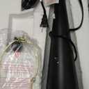 Oneach 25.75" Table Lamps for Living Room, Bedside Lamp 3-Way Dimmable Touch Control, Modern Black Nightstand Lamp with Fabric Shade, Vintage Table Lamp for Bedroom, Bulb Included