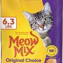 Meow Mix Original Choice Dry Cat Food, 6.3 Pound Bag (EXP 05/18/27)
