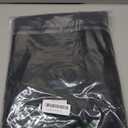 NICETOWN Pitch Black Solid Thermal Insulated Grommet Blackout Curtains/Drapes for Bedroom Window (2 Panels, 42 inches Wide by 63 inches Long, Black)