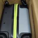 Sherpani Meridian, 22 Inch Carry On Luggage Airline Approved, Rolling Hardside Suitcase 22x14x9, Travel Luggage for Women, Expandable Suitcase, Travel Gift (St. Lucia)