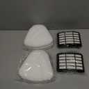 2 + 4 Pack Filters for Shark Vacuum Navigator Lift Away Filter Replacement ZU503AMZ NV350 NV351 NV352 NV355 NV356E NV357 NV360 NV370 UV440 UV540, Parts XFF350 XHF350