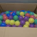 Sunny Days Entertainment 200 Premium Crush-Resistant Play Balls for Ball Pits Non-Toxic, BPA & Phthalate Free Vibrant Assorted Colors with Zippered Storage Bag (2.5" Diameter)