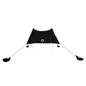 Neso Grande Portable Beach Tent Sun Shelter - Lightweight Beach Shade Canopy - Easy Setup for Family Outings - Patented Reinforced Corners - UPF 50+ Sun Protection - 7ft Tall, 9 x 9ft