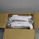 Baby Bathtub, Collapsible Newborn Bathtub for Infant to Toddler 0-24 Months with Soft Cushion and Thermometer,Portable Travel Newborn Tub with No-Slip Feet, Baby Shower Gifts,Grey