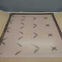 A PLUS MAX 22x28 Picture Frame Brown Light Weight Wall Mount
