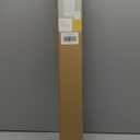 No Tools No Drill Cordless Roman Shades for Indoor Windows 100% Blackout, 27" W  64" H Beige