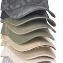 Mkono Hat Organizer for Baseball Caps, Hat Rack Hold Up to 10 Hats Baseball Caps Tabletop Hat Holder Storage Display for Closet, Dresser, Entrance, Shelf