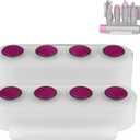 Chuancheng Storage Holder for Dyson Airwrap Curling Iron Accessories 8-Holes Countertop Bracket Organizer Stand Storage Rack
