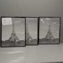 upsimples 16x20 Picture Frame Black 3 Pack, Scratch-Proof Poster Frames 16 x 20 for Photo Gallery - Slide-In Strips, Horizontal or Vertical Wall Mounting