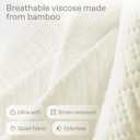 Niagara Crib 2 Pack 100% Waterproof Mattress Protector, Soft Breathable Crib Mattress Protector with Deep Pocket, Mattress Pad for Toddler and Baby (52x28, Beige) - Viscose Made from Bamboo