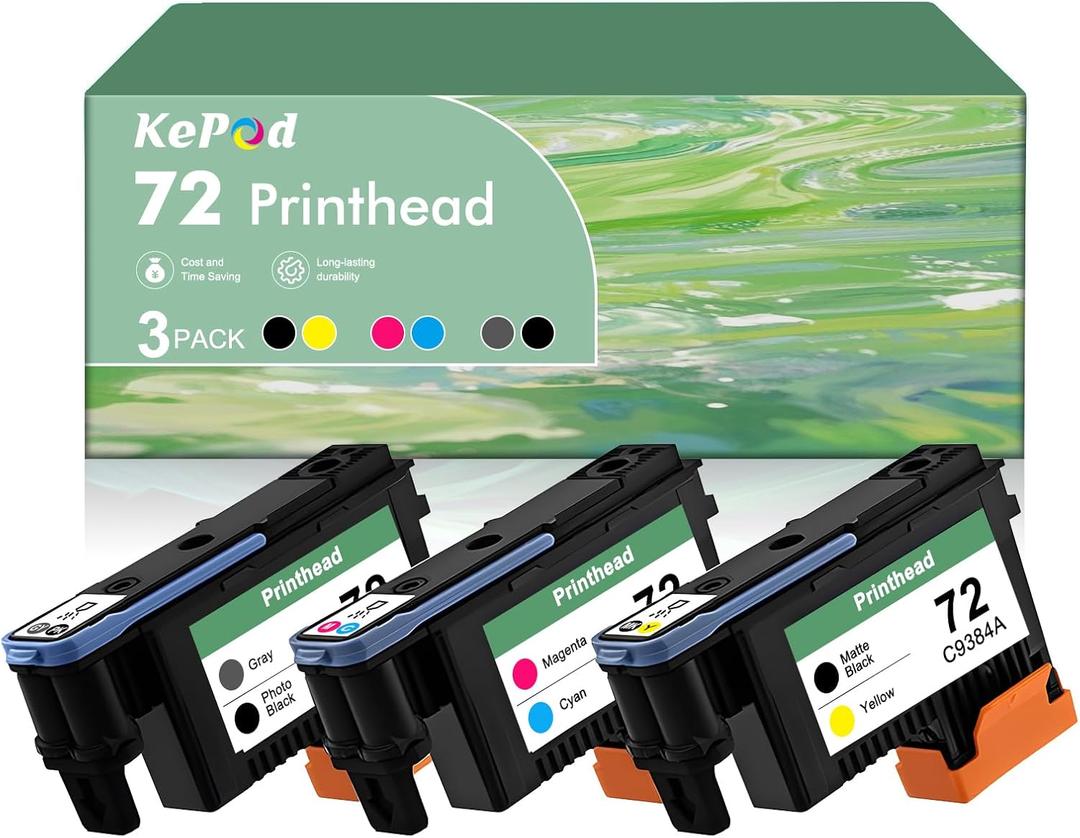 72 Printhead with New Updated Chips for HP 72 Printhead C9380A C9383A C9384A for HP Designjet T610 T620 T790 T770 T2300 T1120 T1300 T1100 T1200 T600 (PBK/GY, MBK/Y, M/C)